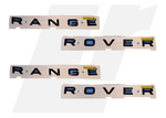 LRC10876 - Front & Rear RANGE ROVER Badge Set - Black - L461 Range Rover Sport 2023 onwards - Genuine Land Rover Image 1 Thumbnail