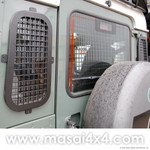 QTR-GUARDS - Rear Quarter Window Glass Guards - Pair - Land Rover Defender 90 & 110 - by Masai 4x4 Image 4 Thumbnail