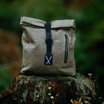EXT551 - Waxed Canvas Roll Top Bag - by Exmoor Trim - Various Colours Available Image 1 Thumbnail