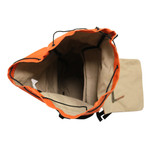EXT551 - Waxed Canvas Ruck Sack with Black Straps - by Exmoor Trim - Various Colours Available Image 12 Thumbnail