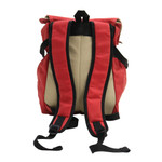 EXT551 - Waxed Canvas Ruck Sack with Black Straps - by Exmoor Trim - Various Colours Available Image 11 Thumbnail
