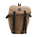 EXT551 - Waxed Canvas Ruck Sack with Black Straps - by Exmoor Trim - Various Colours Available Image 13 Thumbnail