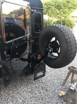EXT00351/2 - ORE Spare Wheel Carrier - Land Rover Defender Image 7 Thumbnail