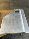 MTC3230ANTI - Right Hand Galvanised Door Bottom (Anti Burst) for Second Row of Land Rover Series 2, 2A & 3 - Galvanised Frame with Alloy Skin *DAMAGED - REDUCED TO CLEAR* Image 4 Thumbnail