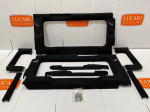 LRI34231-110 - Rear Window Surround Panels - Black Suede Effect - Land Rover Defender 110 2007 onwards - by Lucari Image 1 Thumbnail