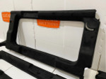 LRI34231-110 - Rear Window Surround Panels - Black Suede Effect - Land Rover Defender 110 2007 onwards - by Lucari Image 4 Thumbnail