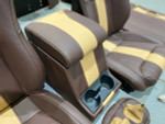 LRI-CBINTERIOR - Chocolate & Barley Leather Full Interior - includes Recaro Seats, Door Cards, Dashboard + More - Defender 110 TDCi - by Lucari Image 8 Thumbnail