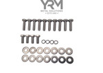 YRM1028A - Stainless Steel A4 Rear Crossmember to Body Fixing Kit (Pan Head) – Land Rover Defender & Series 2/2A/3 - by YRM Image 1 Thumbnail