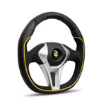 VGT502BKYE35R - MOMO GT-50 2.0 Steering Wheel - Yellow Stitching Image 2 Thumbnail