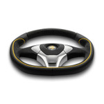 VGT502BKYE35R - MOMO GT-50 2.0 Steering Wheel - Yellow Stitching Image 3 Thumbnail