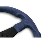 VMCO2SBL351PR - MOMO Corse 2.0 Steering Wheel - Blue Suede - The Original Corse Steering Wheel From The 1990's Has Been Re-Styled And Re-Launched For 2026 Image 3 Thumbnail