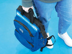 DA7318 - Laser Tool Backpack - 50th Anniversary - A heavy-duty tool bag designed for secure, hands-free transport of tools and equipment. Image 4 Thumbnail