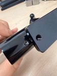 MTC5083 - Gloss Black Aluminium Mirror Arms for Land Rover Defender - Comes as a Pair - Fits Either Side from 1984-2016 Image 3 Thumbnail