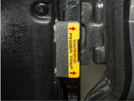 G1399 - Four Door Bombproof Hinge Guards for Defender - Protect your Defender Doors from Theft Image 2 Thumbnail