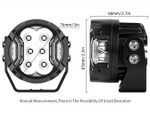 TF7701 - 3" LED Combination Driving Lights - Supplied as a Pair - by Terafirma Image 5 Thumbnail