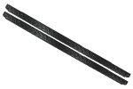 TF8222 - Side Sill Protectors - 3mm - Black - Defender 110 County Station Wagon & Utility - by Mammouth Image 1 Thumbnail
