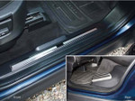 LR002525 - Freelander 2 Door Sill Protectors - Genuine Style In Stainless Steel Image 2 Thumbnail