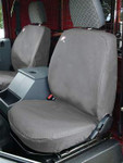 DA2815GREY - Defender Front Seat Covers Up to 2007 - Comes as a Set of Three in Black - Waterproof and Machine Washable Image 1 Thumbnail