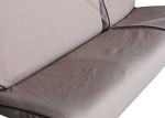 EXT019-8 - 2nd Row Canvas Seat Covers - Defender with 60/40 Split Bench Seat (4 Piece) - Pre 2007 - Sand - By Exmoor Trim Image 3 Thumbnail