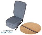 EXT019-6 - Front Centre Seat Canvas Cover - Defender up to 2007 - Sand - By Exmoor Trim Image 1 Thumbnail