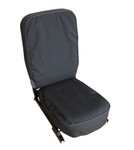 EXT019-47 - Front Centre Seat Canvas Cover - Defender up to 2007 - Black - By Exmoor Trim Image 2 Thumbnail