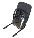EXT019-47 - Front Centre Seat Canvas Cover - Defender up to 2007 - Black - By Exmoor Trim Image 7 Thumbnail