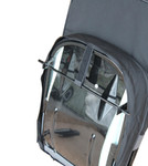 EXT019-47 - Front Centre Seat Canvas Cover - Defender up to 2007 - Black - By Exmoor Trim Image 8 Thumbnail