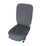 EXT019-47 - Front Centre Seat Canvas Cover - Defender up to 2007 - Black - By Exmoor Trim Image 1 Thumbnail