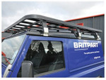 DA3072 - Defender 90 Full Roof Rack In Black - Britpart Expedition - 2.05m long x 1.50m wide (Made in UK) Image 3 Thumbnail