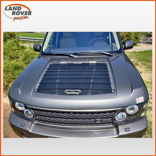 Gloss Black Headlight Trim Covers For Range Rover L322 (2006-2009) – Easy Fit Lamp Guards