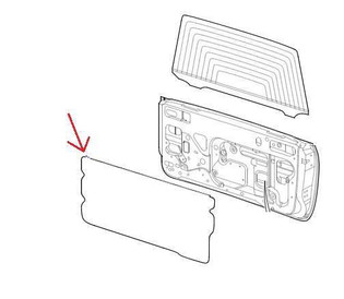Genuine Land Rover Freelander Rear Wiper Blade Assembly - OEM AWR4116, Direct Fit