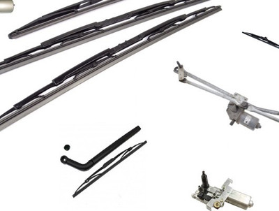 Front Windscreen Wiper Blades – For Land Rover Freelander 2, 2006-2015, Pair, EAN 5060834900377