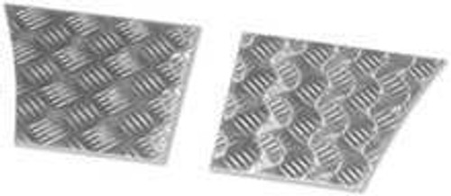 LR148 - Defender Rear Of Front Wing Chequer Plate - 2mm LR148 - Defender Rear Of Front Wing Chequer Plate - 2mm