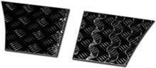 LR148B - Defender Rear Of Front Wing Chequer Plate - 2mm Black LR148B - Defender Rear Of Front Wing Chequer Plate - 2mm Black