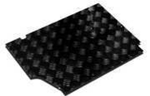 LR554BO/S - Defender Front Floor Well Chequer Plate Off-Side - Will Fit Diesels From 1994 and V8 Engines - 2mm Black LR554BO/S - Defender Front Floor Well Chequer Plate Off-Side - Will Fit Diesels From 1994 and V8 Engines - 2mm Black