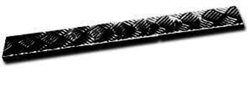 LR79B - Bumper Chequer Plate Protector - For Defender - 2mm Black Finish LR79B - Bumper Chequer Plate Protector - For Defender - 2mm Black Finish