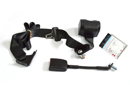 EXT001-7 - Front Seat 4 Door RH Inertia Reel & Buckle Stalk - By Exmoor Trim EXT001-7 - Front Seat 4 Door RH Inertia Reel & Buckle Stalk - By Exmoor Trim