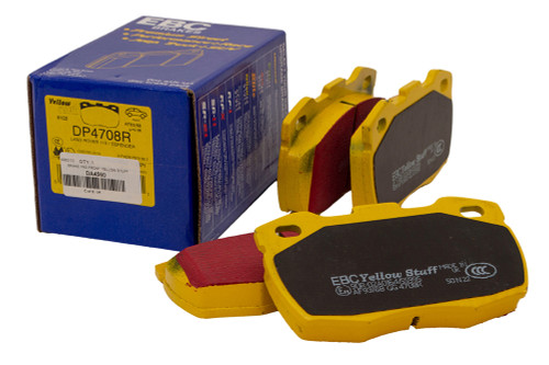 DA4560 - EBC Yellow Stuff Front Brake Pads - For Defender 90 / 110 (DEF 90 from 1991 onwards / DEF 110 from 1986 onwards)
