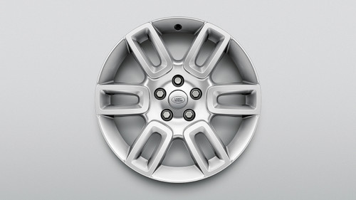 LR129107 - All New Defender 19" Alloy Wheel in Silver Sparkle Finish - 6 Split Spoke Style 6010 - Genuine Land Rover LR129107 - All New Defender 19" Alloy Wheel in Silver Sparkle Finish - 6 Split Spoke Style 6010 - Genuine Land Rover