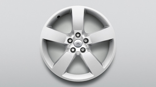 LR129113 - All New Defender 20" Alloy Wheel in Silver Sparkle Finish - 9 Spoke Style 5098 - Genuine Land Rover