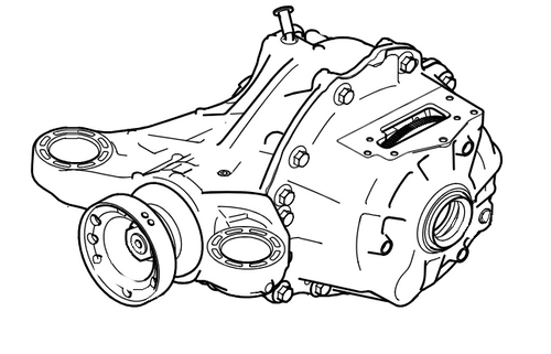 LR117021 - Rear Differential - Range Rover Velar 5.0 SC - Genuine Land Rover