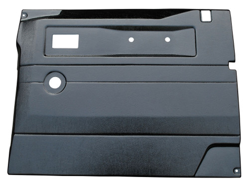 TF2440 - Front Door Card for Defender up to 2007 - RHS - Manual Window - Black - By Terrafirma