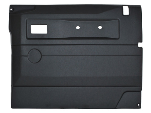 TF2444 - Front Door Card for Defender up to 2007 - RHS - Electric Window - Black - By Terrafirma
