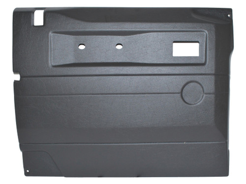 TF2447 - Front Door Card for Defender up to 2007 - LHS - Electric Window - Dark Grey - By Terrafirma
