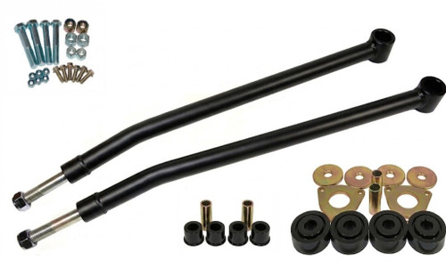 LRC5092 - Defender Heavy Duty Cranked Rear Radius Arms with Standard Bushes and Fitting Kit - Fit Defender, Discovery 1 and Range Rover Classic