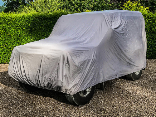 DA2834 - Ultimate Outdoor Land Rover Cover - Fits Defender 90 & Land Rover Series Short Wheel Base - Fully Waterproof, Breathable and Strong DA2834 - Ultimate Outdoor Land Rover Cover - Fits Defender 90 & Land Rover Series Short Wheel Base - Fully Waterproof, Breathable and Strong