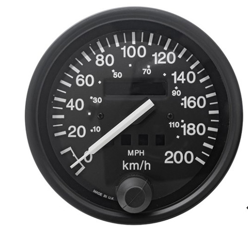 PRC7375 - KM/H Speedometer for Land Rover Defender - up to 200Km/h Fits up to 1998 - Diesel Engines - LED and GPS