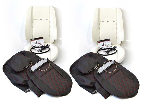 EXT317 - Defender Puma 2 Upgraded Leather or Vinyl Seat Trim Kit - including foams - By Exmoor Trim EXT317 - Defender Puma 2 Upgraded Leather or Vinyl Seat Trim Kit - including foams - By Exmoor Trim