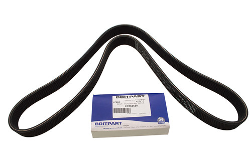 LR184650 - Accessory Drive Belt - 5.0 AJ133 Petrol - Defender 2020 - Genuine Land Rover option available