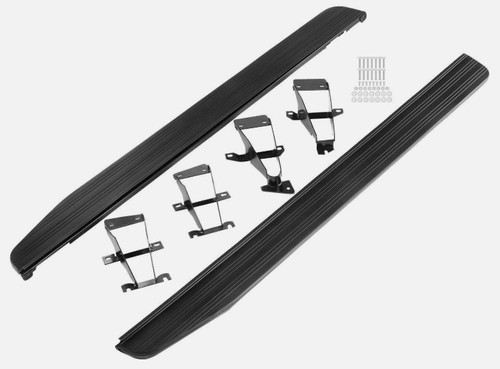 LRC4602 - Pair of Black Side Steps for Range Rover L460 and Range Rover Sport L461 - Comes Complete With All Fittings LRC4602 - Pair of Black Side Steps for Range Rover L460 and Range Rover Sport L461 - Comes Complete With All Fittings